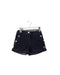 A Navy Shorts from Ferrari in size 12-18M for girl. (Front View)