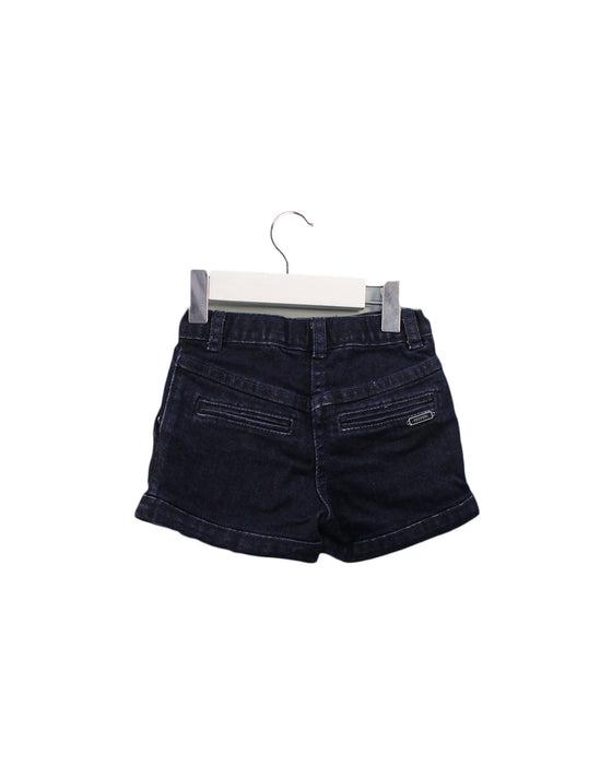 A Navy Shorts from Ferrari in size 12-18M for girl. (Back View)