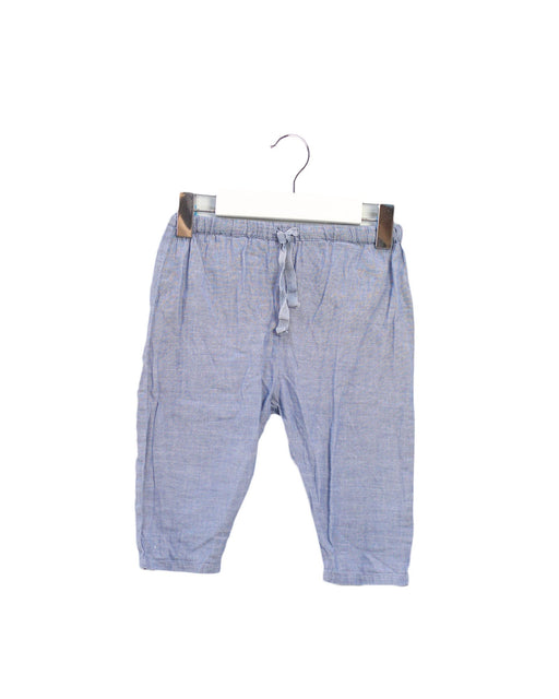 A Blue Casual Pants from Marie Chantal in size 6-12M for girl. (Front View)