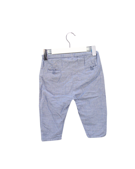 A Blue Casual Pants from Marie Chantal in size 6-12M for girl. (Back View)