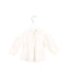 A Ivory Long Sleeve Tops from Bonpoint in size 6-12M for girl. (Back View)