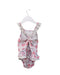 A Pink Swimsuits from Seed in size 18-24M for girl. (Back View)