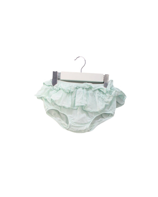 A Green Bloomers from Country Road in size 3-6M for girl. (Front View)