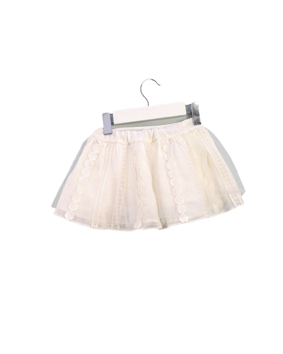A White Tulle Skirts from Nicholas & Bears in size 6-12M for girl. (Back View)