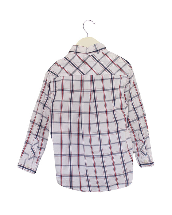 A White Shirts from Tommy Hilfiger in size 4T for boy. (Back View)