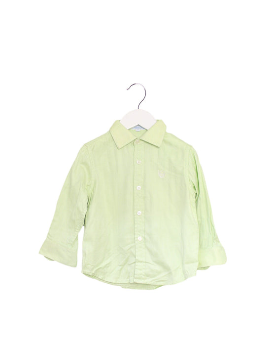 A Green Shirts from Nicholas & Bears in size 2T for boy. (Front View)