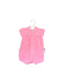 A Pink Short Sleeve Rompers from Ralph Lauren in size 3-6M for girl. (Front View)