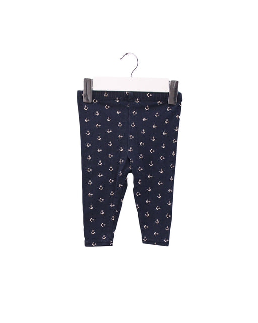 A Navy Leggings from Ralph Lauren in size 3-6M for girl. (Front View)