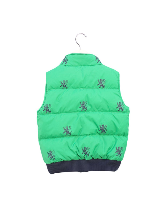 A Green Outerwear Vests from Nicholas & Bears in size 6-12M for boy. (Back View)