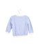 A Blue Cardigans from The Little White Company in size 6-12M for boy. (Back View)