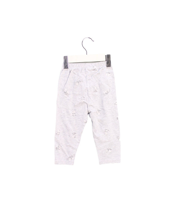 A Grey Casual Pants from The Little White Company in size 6-12M for boy. (Back View)