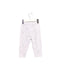 A Grey Casual Pants from The Little White Company in size 6-12M for boy. (Back View)