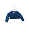 A Teal Cardigans from Sergent Major in size 6-12M for girl. (Front View)
