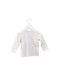 A White Long Sleeve Tops from Cyrillus in size 6-12M for boy. (Back View)