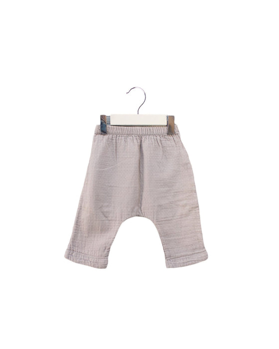 A Grey Casual Pants from DPAM in size 3-6M for neutral. (Front View)