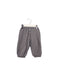 A Grey Casual Pants from Bout'Chou in size 3-6M for girl. (Front View)