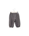 A Grey Casual Pants from Bout'Chou in size 3-6M for girl. (Back View)