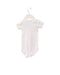 A White Short Sleeve Bodysuits from Petit Bateau in size 3-6M for girl. (Back View)