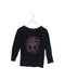 A Black Long Sleeve Tops from Bonpoint in size 3T for girl. (Front View)