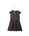 A Black Short Sleeve Dresses from PL Kids in size 3T for girl. (Back View)