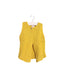 A Yellow Sweater Vests from Seed in size 3-6M for girl. (Front View)