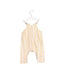 A Yellow Sleeveless Jumpsuits from Tocoto Vintage in size 3-6M for girl. (Back View)