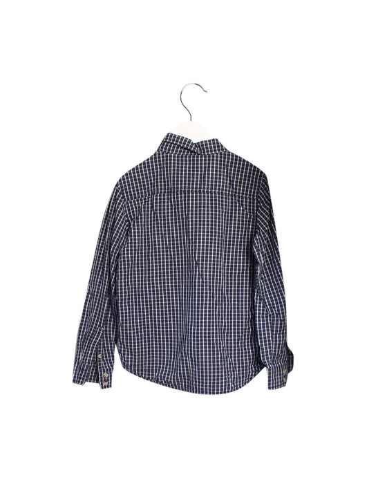 A Navy Shirts from Wheat in size 8Y for boy. (Back View)