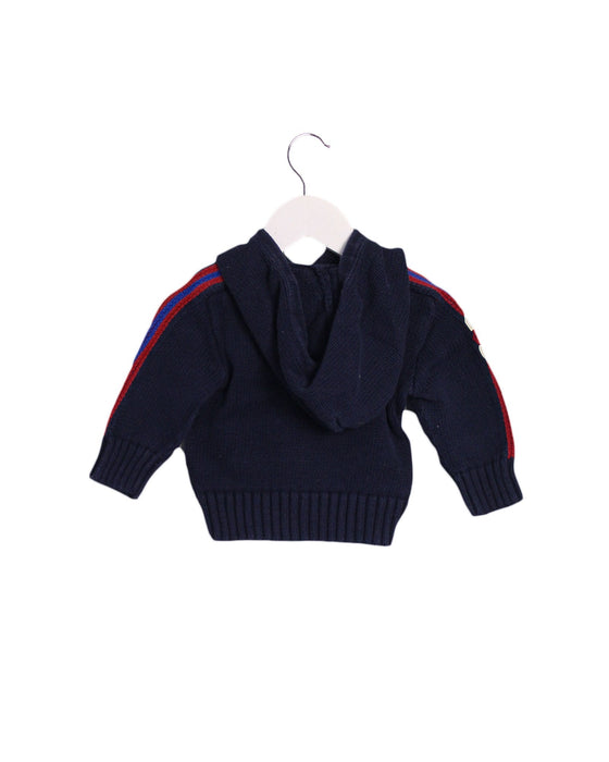 A Navy Knit Sweaters from Polo Ralph Lauren in size 6-12M for boy. (Back View)