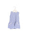 A Blue Sleeveless Dresses from Petit Bateau in size 3-6M for girl. (Front View)