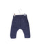 A Navy Casual Pants from Arsène et les pipelettes in size 6-12M for boy. (Back View)