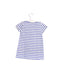 A Blue Short Sleeve Dresses from Cadet Rousselle in size 3-6M for girl. (Back View)