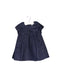 A Navy Short Sleeve Dresses from Jean Bourget in size 12-18M for girl. (Front View)
