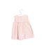A Pink Sleeveless Dresses from Petit Bateau in size 3-6M for girl. (Back View)