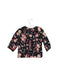 A Black Long Sleeve Tops from Bonpoint in size 6-12M for girl. (Back View)