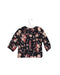 A Black Long Sleeve Tops from Bonpoint in size 6-12M for girl. (Back View)