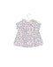A White Short Sleeve Tops from Petit Bateau in size 3-6M for girl. (Back View)