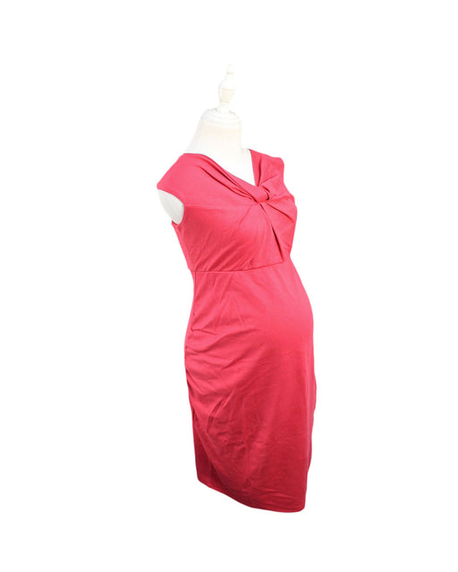 A Red Sleeveless Dresses from Jules & Jim in size S for maternity. (Front View)