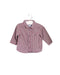 A Red Shirts from Petit Bateau in size 3-6M for boy. (Front View)