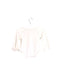 A Ivory Long Sleeve Bodysuits from Natures Purest in size 0-3M for girl. (Back View)