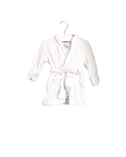 A White Bathrobes from Ralph Lauren in size 3-6M for girl. (Front View)