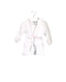 A White Bathrobes from Ralph Lauren in size 3-6M for girl. (Front View)