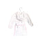 A White Bathrobes from Ralph Lauren in size 3-6M for girl. (Back View)