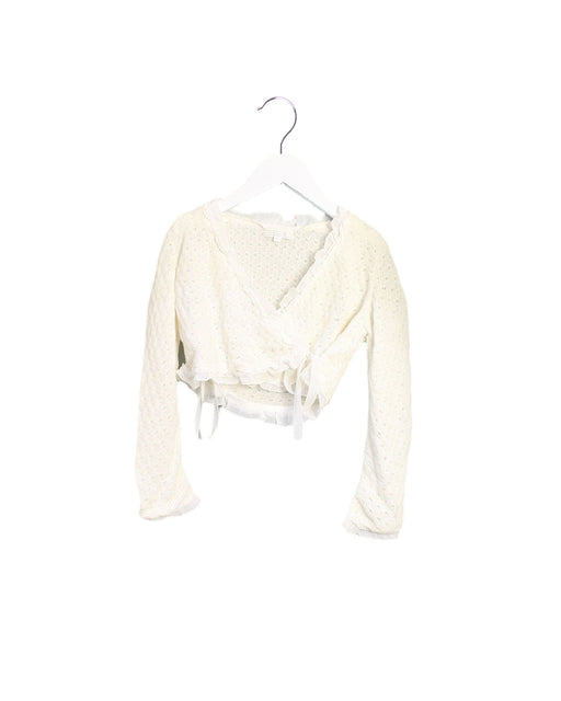 A Ivory Cardigans from Nicholas & Bears in size 6T for girl. (Front View)