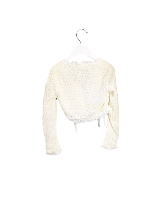 A Ivory Cardigans from Nicholas & Bears in size 6T for girl. (Back View)