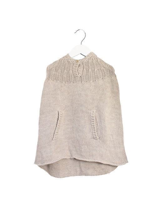 A Taupe Capes & Ponchos from Bonpoint in size 6T for boy. (Front View)