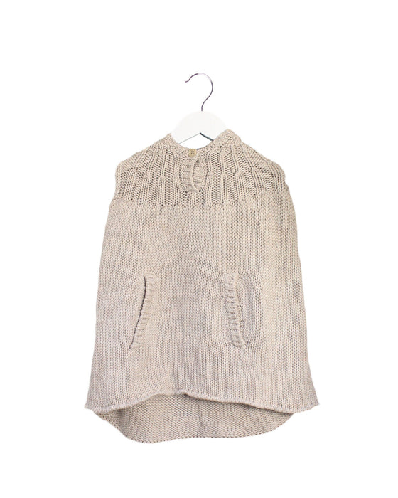 A Taupe Capes & Ponchos from Bonpoint in size 6T for boy. (Front View)