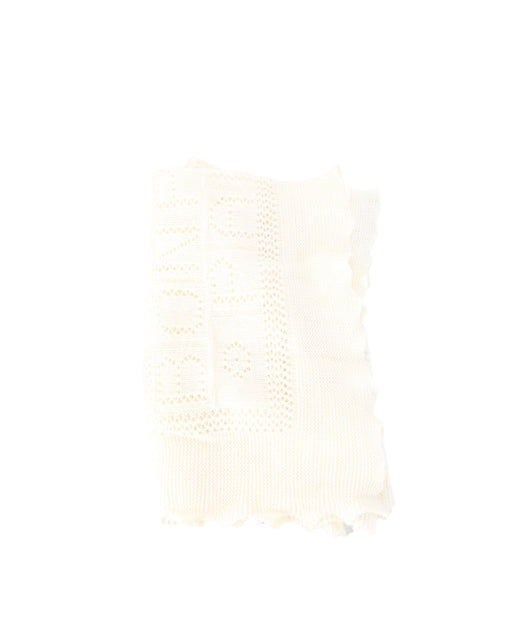 A Ivory Blankets from Bonpoint in size O/S for girl. (Front View)