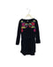 A Navy Long Sleeve Dresses from Tea in size 6T for girl. (Front View)