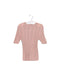 A Pink Knit Sweaters from Velveteen in size 6T for girl. (Front View)