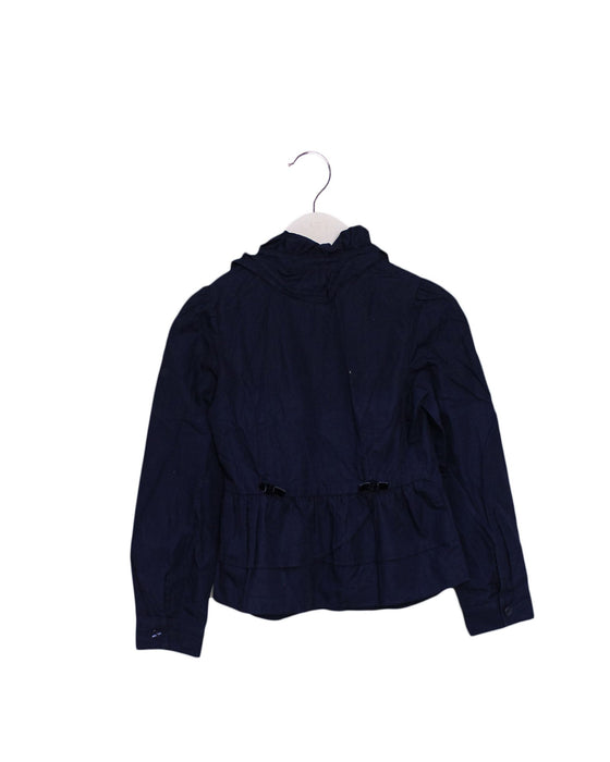 A Navy Long Sleeve Tops from Nicholas & Bears in size 6T for girl. (Back View)